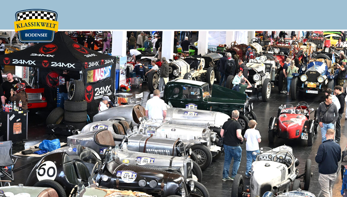 TECHNO CLASSICA SALON meets Klassikwelt Bodensee